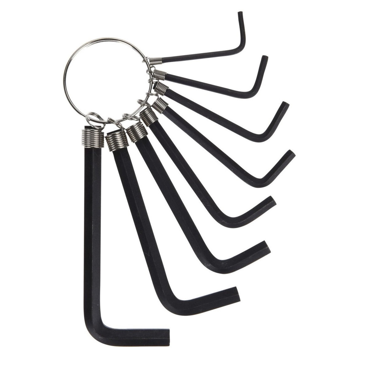 FX Tools Power Equipment Hex Wrench Set Black 8-Piece R10000310 | Carbon Steel | Hexagon