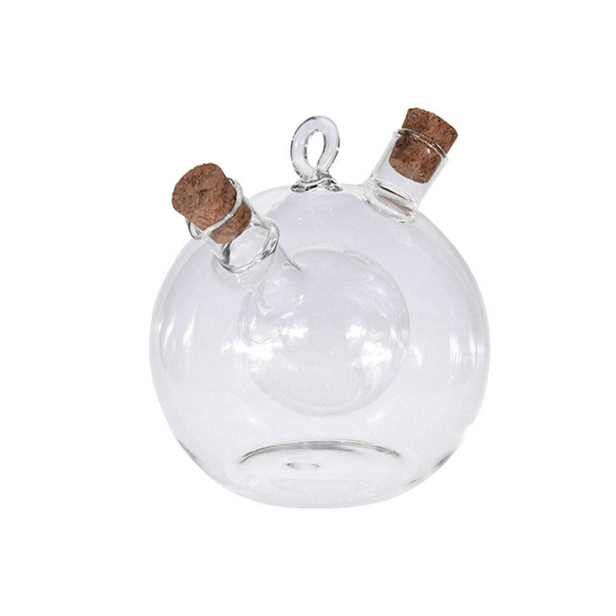 Excellent Houseware Oil and Vinegar Glass Bottle Clear 12cm x 11cm 170452200