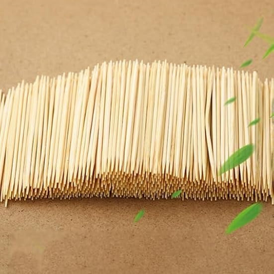JL Supplies Bamboo Pocket Toothpicks Brown Pack of 40 1123 | With Plastic Dispenser Box | Party Cocktail Picks | Kitchen Table Toothpicks | Food Serving Picks | Party Buffet Picks | Fruit Cocktail Picks | Disposable Toothpicks | Snack Toothpicks