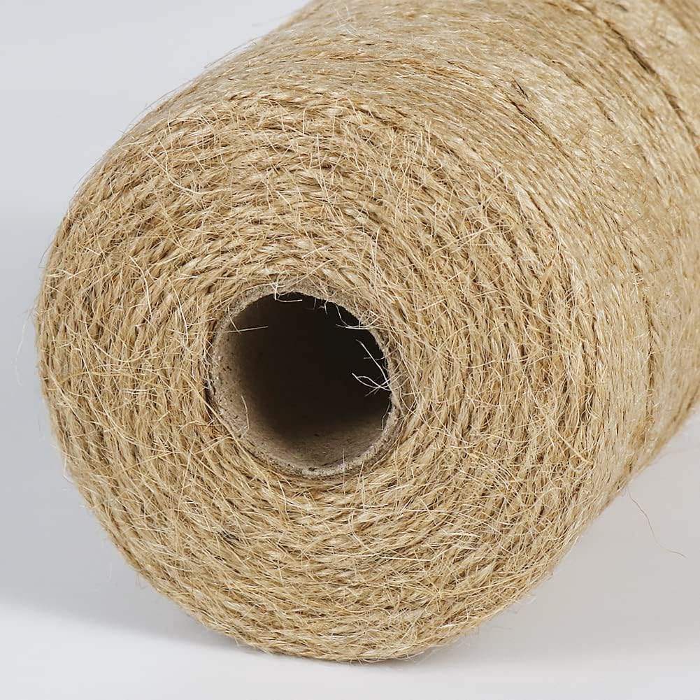 ProGarden Natural Jute Garden Rope Brown 65Mtr CY8954440 | Heavy Duty Twine | For Gardening-Plant Support and Crafting | Rope Touw | Garden Rope | Garden Accessories | Plant Support Rope | Plant Tying Rope | Decorative Rope | Craft Jute String | Natural