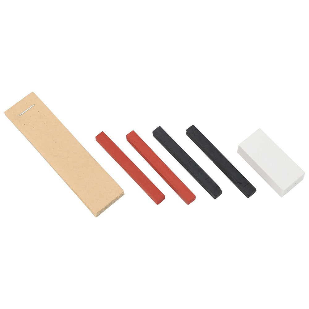 Artist Sketch and Drawing Set Multicoloured Pack of 13 110740520 | Graphite Pencils | Charcoal Sticks | Eraser | Sharpener and Blending Stumps | Complete Art Sketch Kit | For Beginners and Artists | Drawing Tools Set | Art Supplies | Drawing Starter Kit