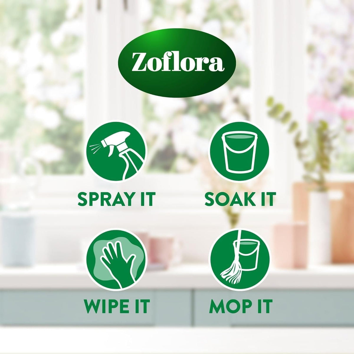 Zoflora Concentrated Multipurpose 3 in 1 Action Disinfectant Lemon Zing Multicoloured 120ml 11716 | Household Cleaner | Eliminates Odours | Kills Viruses and Bacteria | Fresh Citrus Fragrance | Long Lasting Freshness | Kitchen Cleaner | Bathroom Cleaner