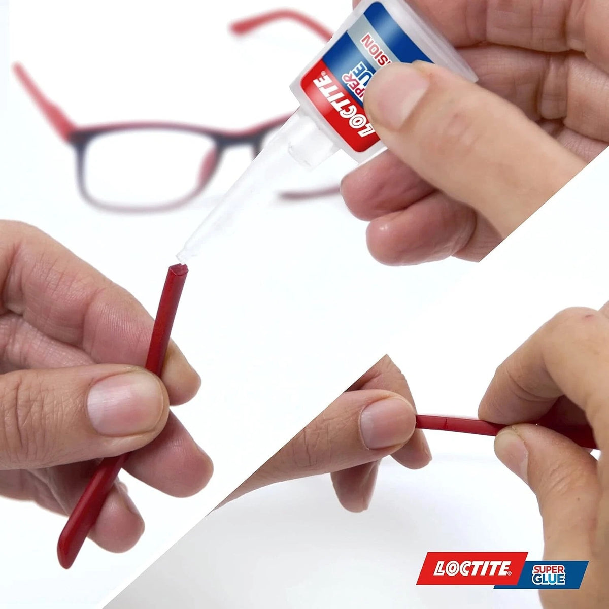 Loctite Precision Super Glue Clear 5g 1128851 | Extra Long Nozzle | Water Resistant | Universal Instant Adhesive