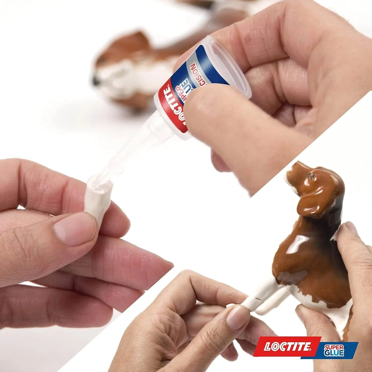 Loctite Precision Super Glue Clear 5g 1128851 | Extra Long Nozzle | Water Resistant | Universal Instant Adhesive