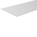Cheshire Mouldings Hardboard Sheet White Faced with Natural Brown Reverse 1220mm x 610mm x 3mm HB07 | Smooth Engineered Board Panel | Thin MDF Alternative | DIY Board | Furniture Backing Board | Floor Covering Sheet | General Purpose Sheet Material