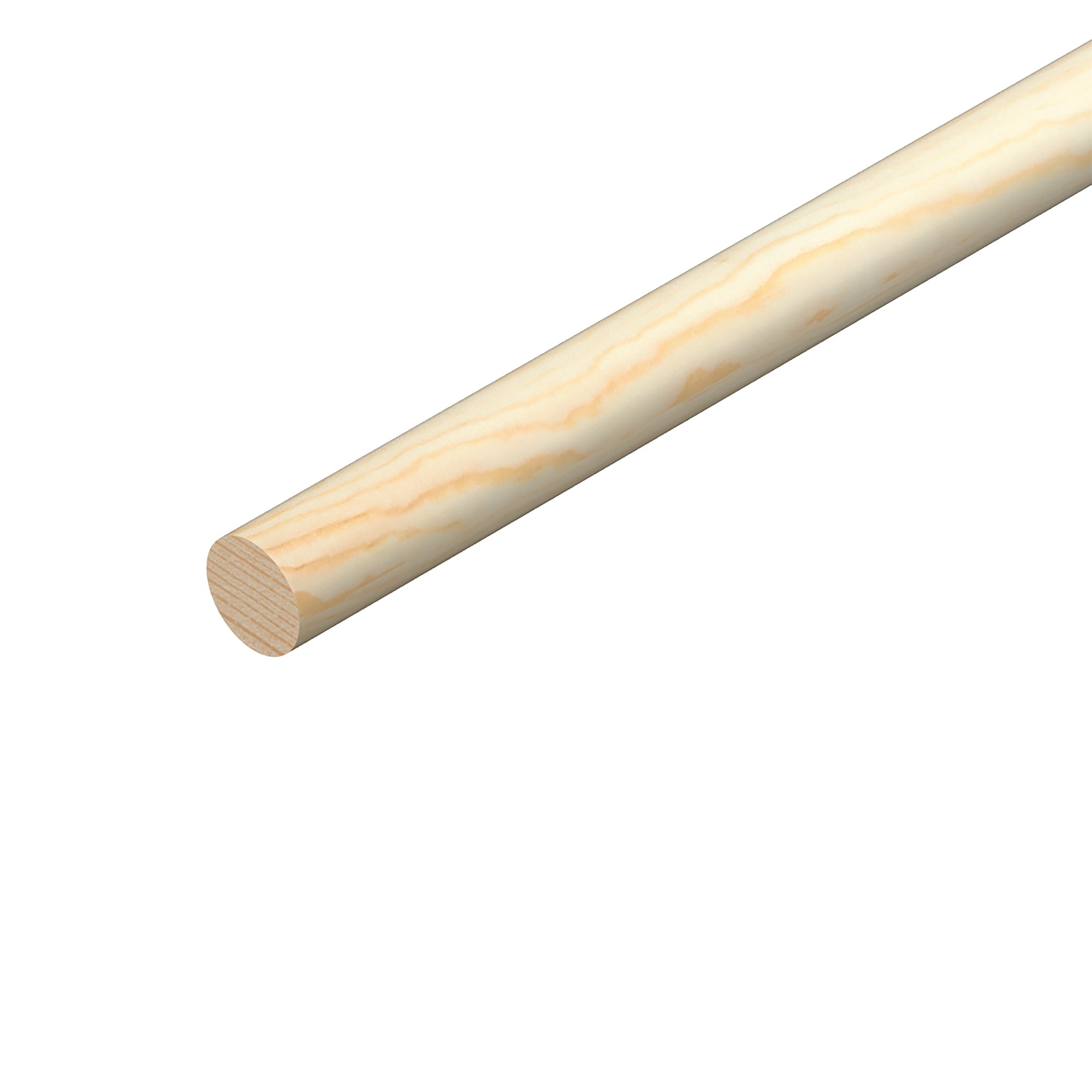 Cheshire Mouldings Pine Wood Dowel Rod Natural 2.4Mtr x 6mm x 6mm TM530 | Round Wooden Dowel Stick | Pine Timber Dowel Rod | Wood Joinery Dowel Pin | Furniture Making Craft Wood Rod | PEFC Certified