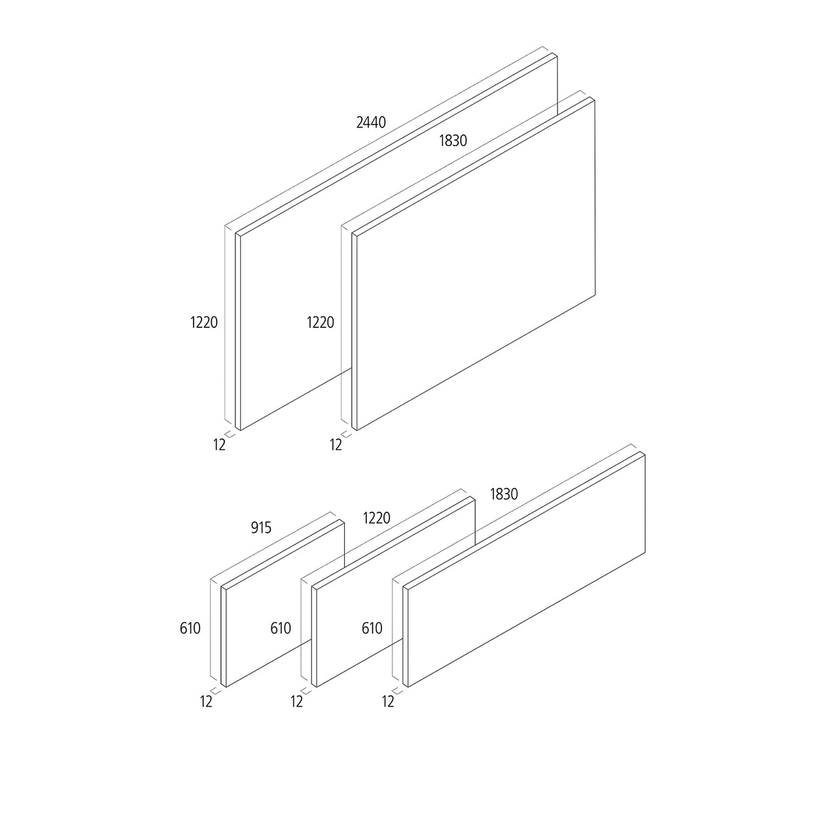 Cheshire Mouldings MDF Board Natural Brown 1220mm x 610mm x 12mm MDF20 | Smooth Sanded Panel | Engineered Wood Sheet | DIY Board | Furniture Board | Cabinet Making | Shelving Board | Joinery Sheet Material