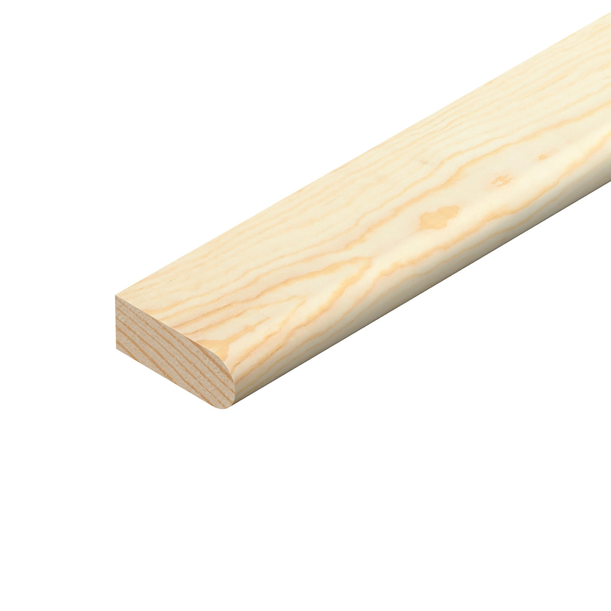 Cheshire Mouldings Parting Bead Pine Natural 2.4Mtr 21mm x 8mm 2.17Kg TM651 | Glass Bead | Window Beadings | PEFC Certified | For DIY Jobs | Mouldings | Decorative Mouldings | Timber Bead | Pine Moulding | Joinery Finishing Trim