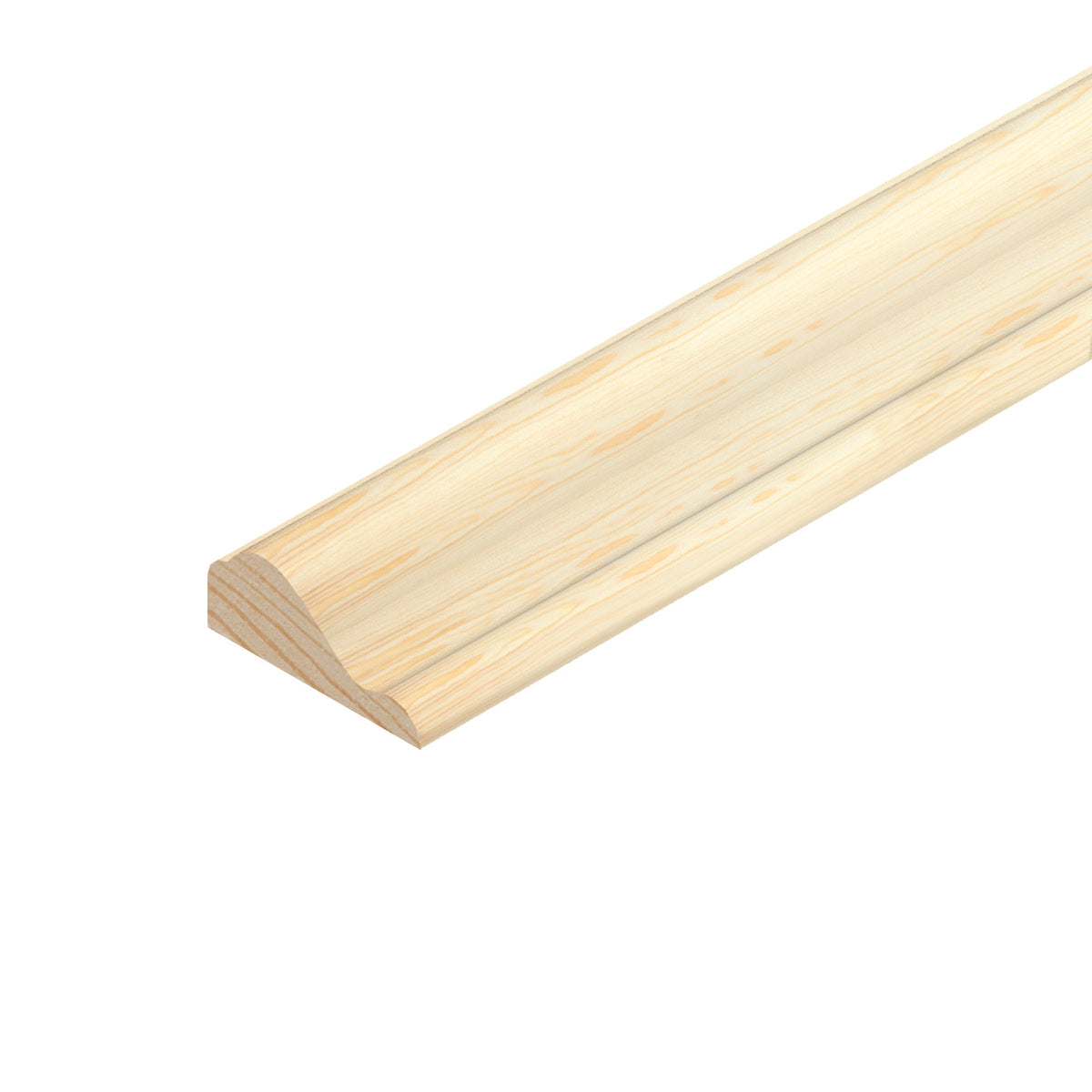 Cheshire Mouldings Panel Mould Pine Natural 2.4Mtr 21mm x 8mm 1.52Kg TM973 | PEFC Certified | Timber Panel | Mouldings | Panel Mould Decorative | Cabinet Trim | Joinery | Wood Moulding | Wall Panelling
