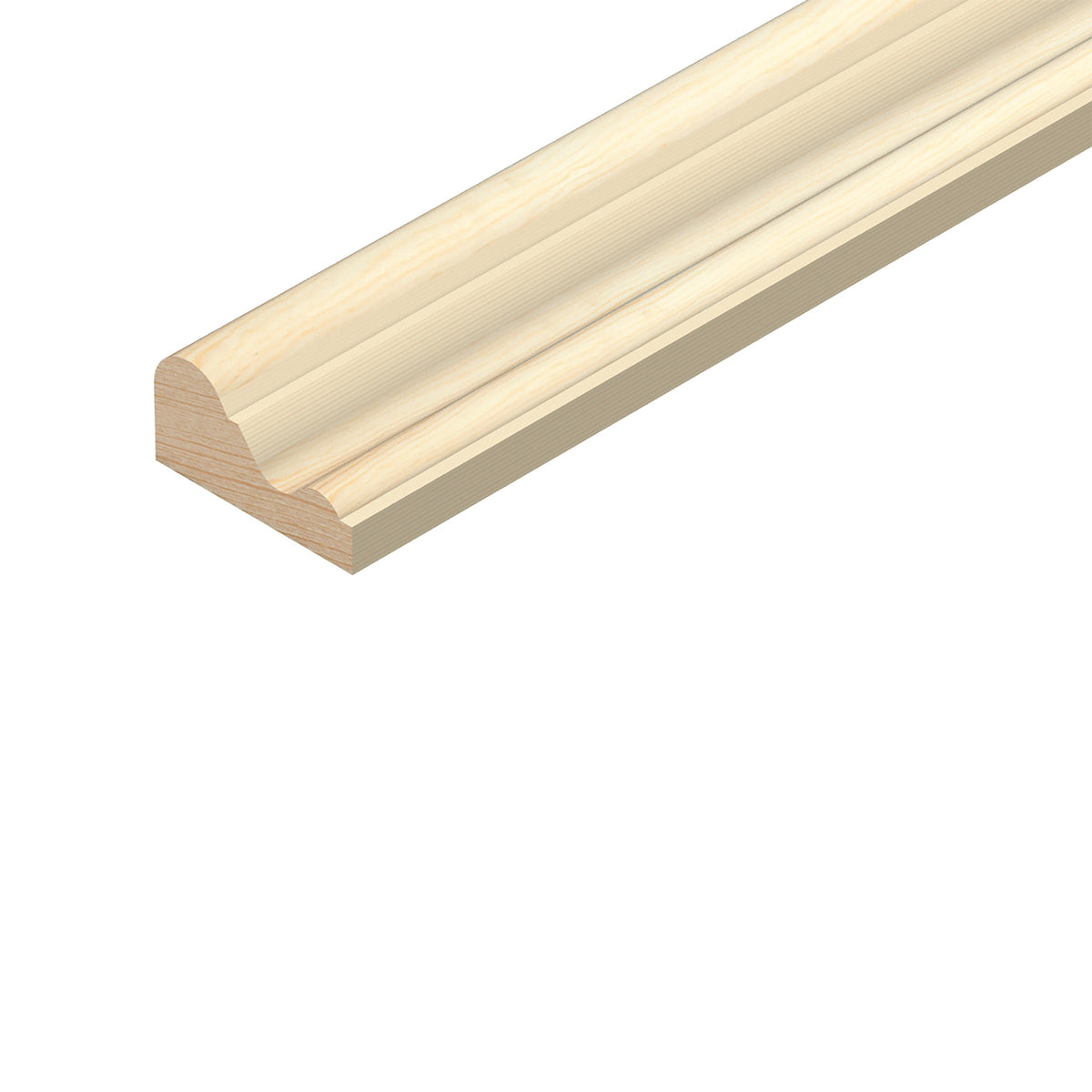 Cheshire Mouldings Dec Cover Pine Natural 2.4Mtr 29mm x 15mm TM305 | Mouldings | Home Decor | PEFC Certified | Furniture Trim | Softwood Moulding | Joinery | DIY Woodwork | Paintable Wood | Stainable Wood | Pine Moulding | Interior Decor