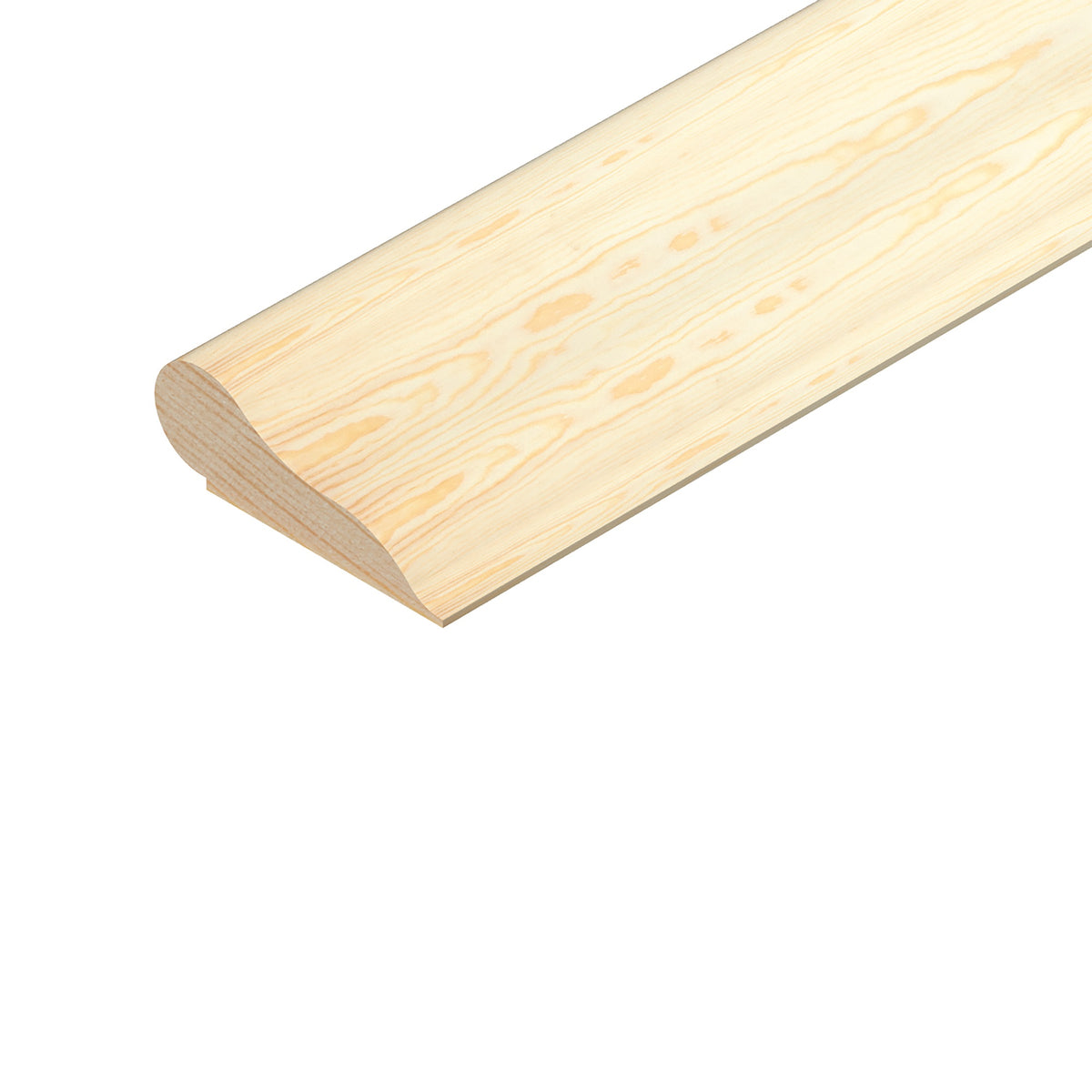 Cheshire Mouldings Picture Rail Pine Natural 2.4Mtr 41mm x 15mm 4.94Kg TM765 | Mouldings | Picture Rail | Timber | Architrave and Skirting | Wall Decor | Pine Moulding | Wall Trim | Interior Moulding | Softwood