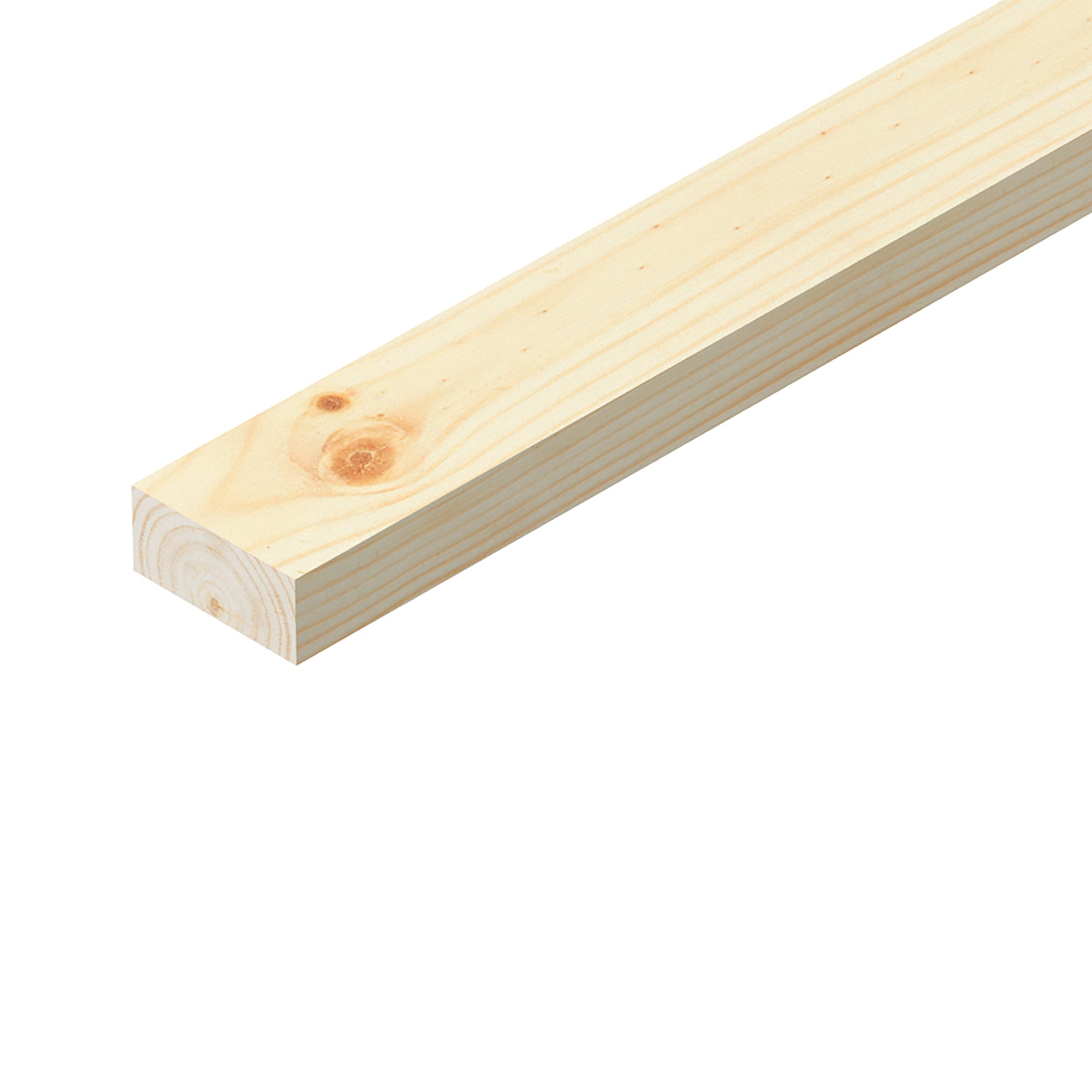 Cheshire Mouldings Pine Planed Stripwood Natural 2400mm x 46mm x 21mm TM1005 | PEFC Certified | PSE Timber Strip | Smooth Square Edge Wood | DIY Wood Batten | Support Batten | Joinery Timber | Internal Use Wood Strip