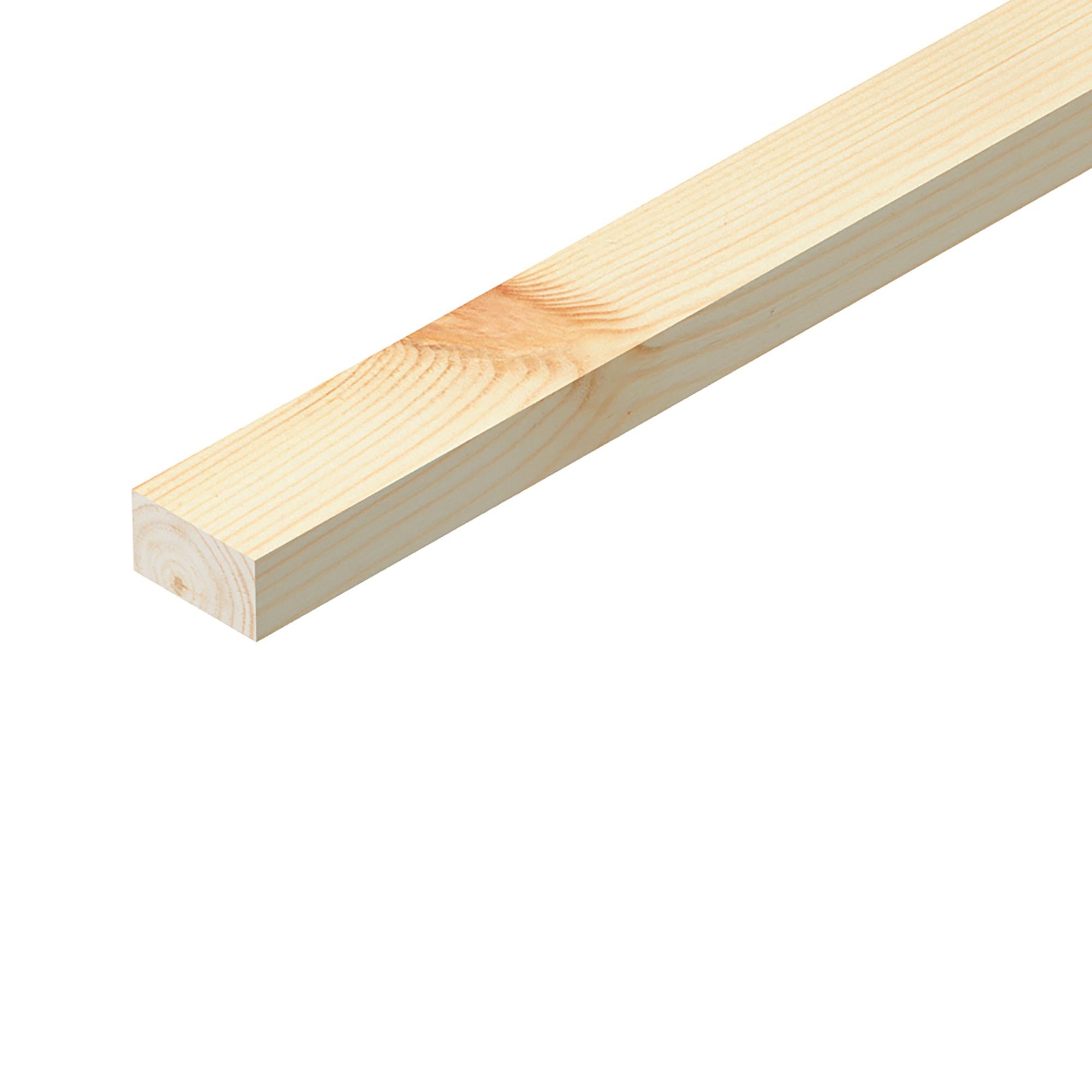 Cheshire Mouldings Pine Planed Stripwood Natural 2400mm x 34mm x 19mm TM1006 | PEFC Certified | PSE Timber Strip | Smooth Square Edge Wood | DIY Wood Batten | Support Batten | Joinery Timber | Internal Use Wood Strip