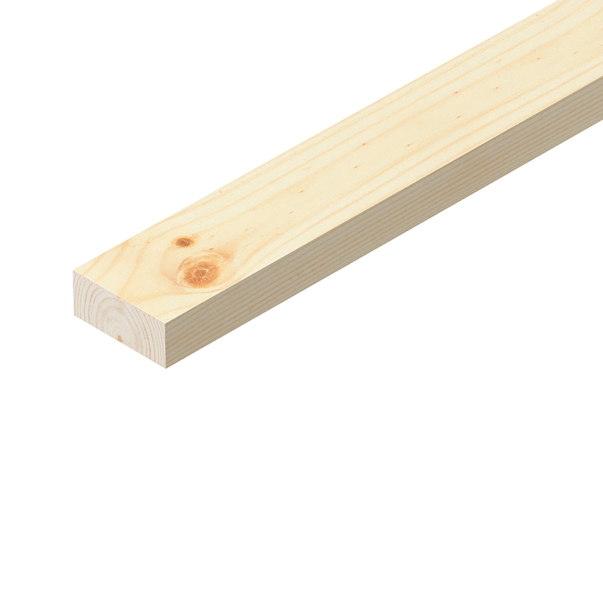 Cheshire Mouldings Pine Planed Stripwood Natural 2400mm x 46mm x 19mm TM1008 | PEFC Certified | PSE Timber Strip | Smooth Square Edge Wood | DIY Wood Batten | Support Batten | Joinery Timber | Internal Use Wood Strip