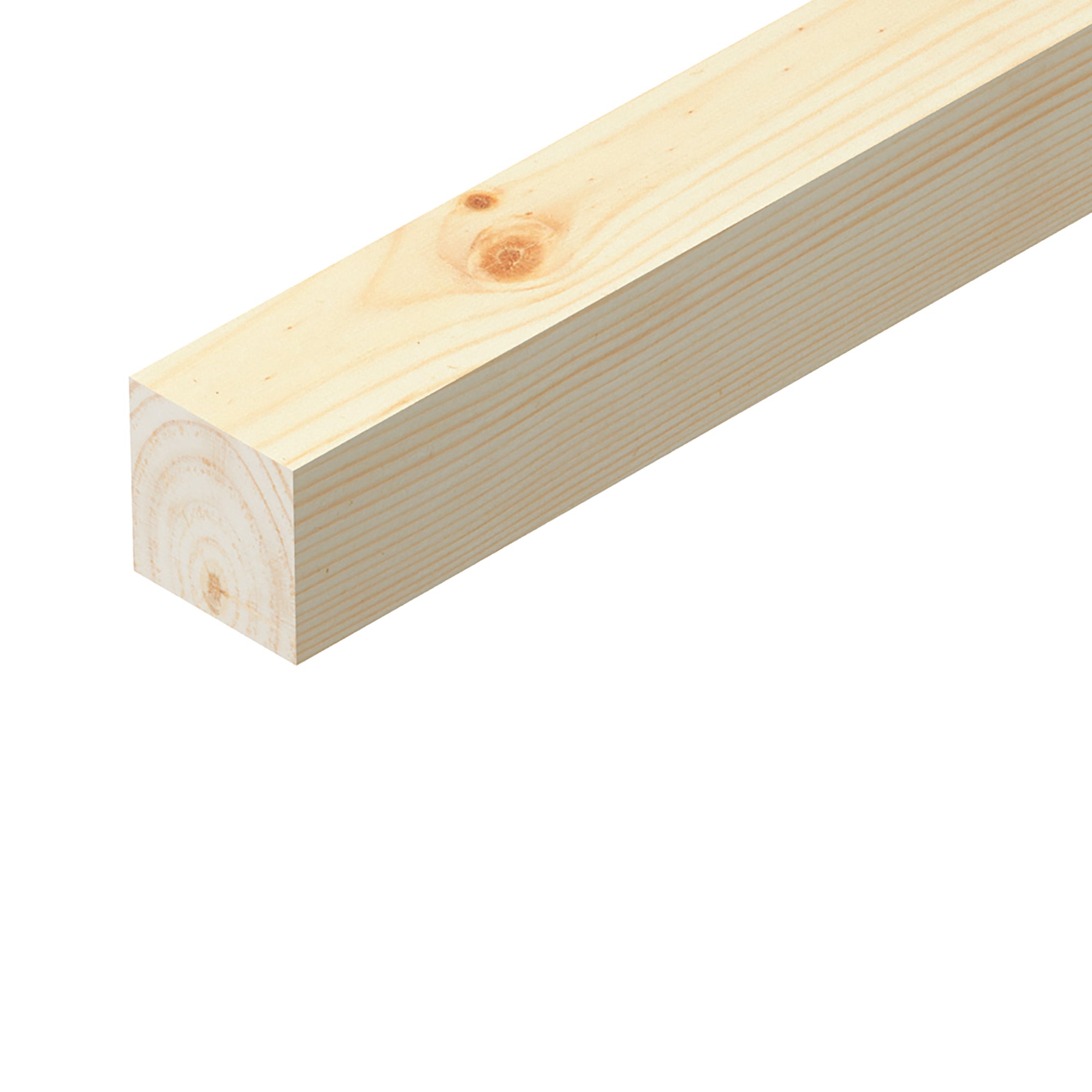 Cheshire Mouldings Pine Planed Stripwood Natural 2400mm x 46mm x 46mm TM1047 | PEFC Certified | Smooth Square Edge Wood | PSE Timber Strip | DIY Wood Batten | Joinery Timber | Internal Use Wood
