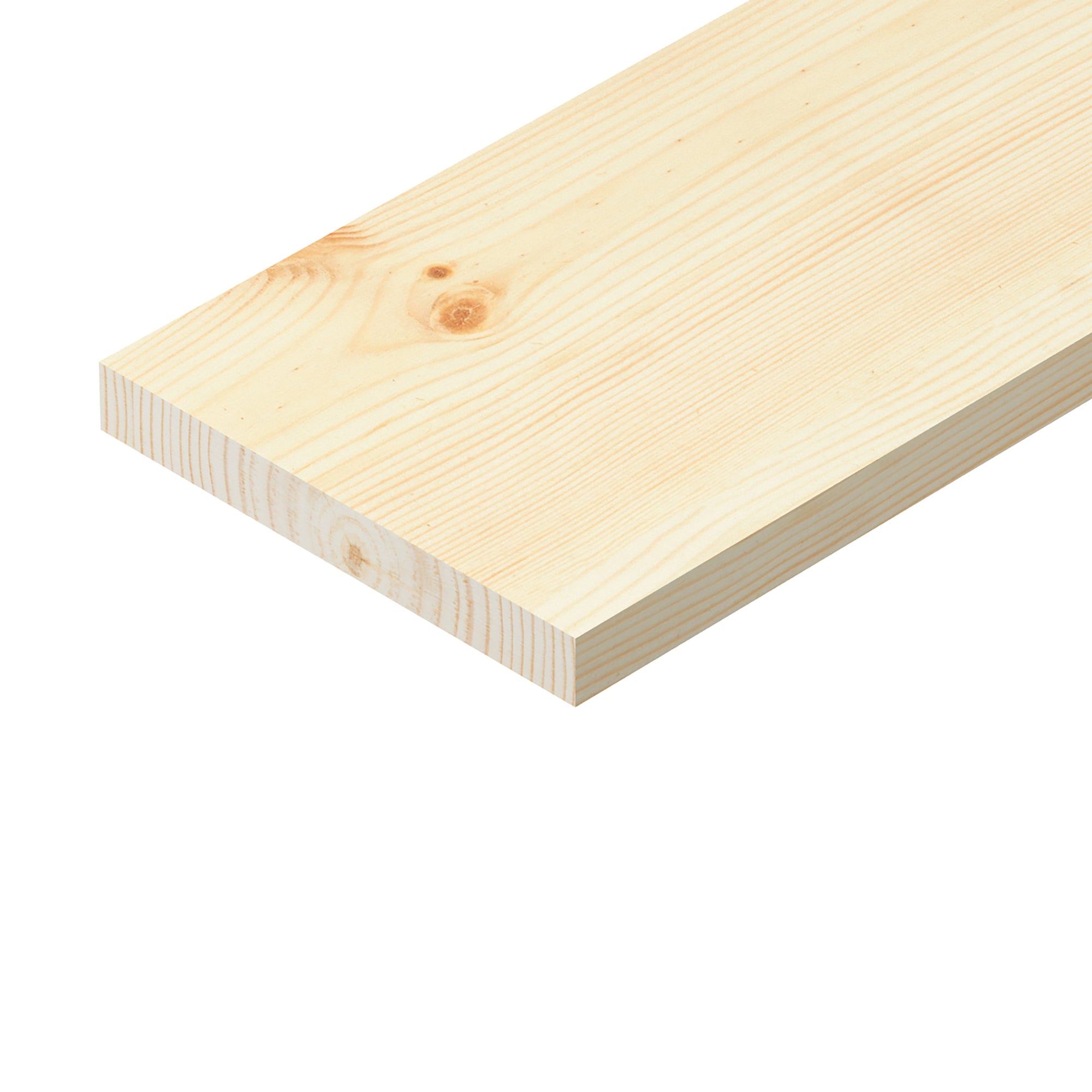 Cheshire Mouldings Pine Planed Stripwood Natural 2400mm x 21mm x 170mm TM1051 | PEFC Certified | Smooth Square Edge Wood | PSE Timber Strip | DIY Wood Batten | Joinery Timber | Internal Use Wood