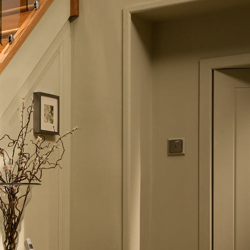 Cheshire Mouldings Chamfered Architrave Pine Natural 2.4Mtr 44mm x 15mm TM955 | Mouldings | Chamfered Architrave | Timber Moulding | For Internal Use | Architrave and Skirting | Skirting Board | Decorative Trim | Interior Finishing | Softwood Moulding | Matching Skirting | Door Frame Trim