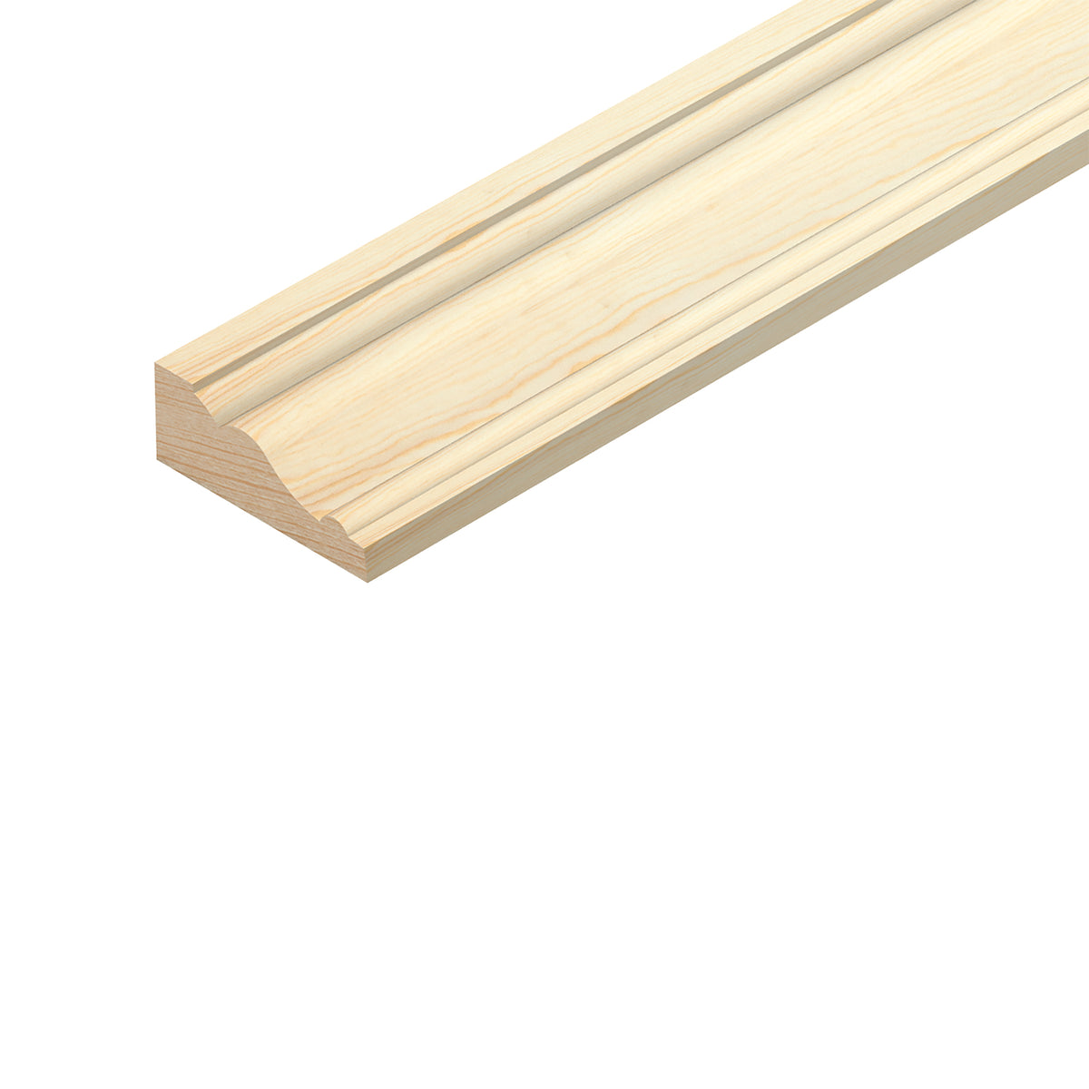 Cheshire Mouldings Panel Mould Pine Natural 2.4Mtr 31mm x 12mm TM975 | PEFC Certified | Timber Panel | Mouldings | Panel Mould Decorative | Cabinet Trim | Joinery | Wood Moulding | Wall Panelling