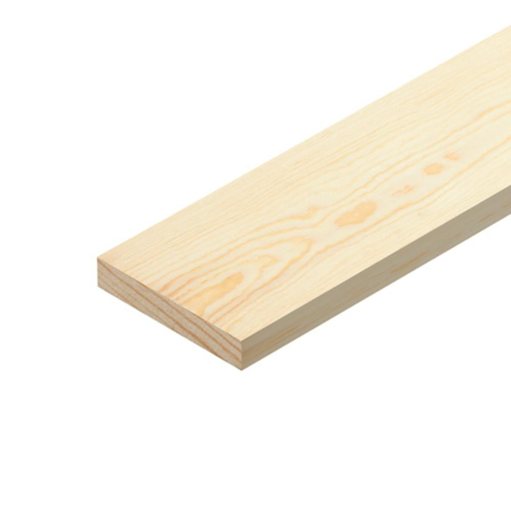 Cheshire Mouldings Planned Square Edge Stripwood Clear Pine Natural 2.4Mtr 24mm x 6mm TM681 | PEFC Certified | Versatile Planed Timber | For DIY Jobs | Mouldings | For Framing Edging and Interior Woodwork | Pine Timber | Joinery Timber | Furniture Trim