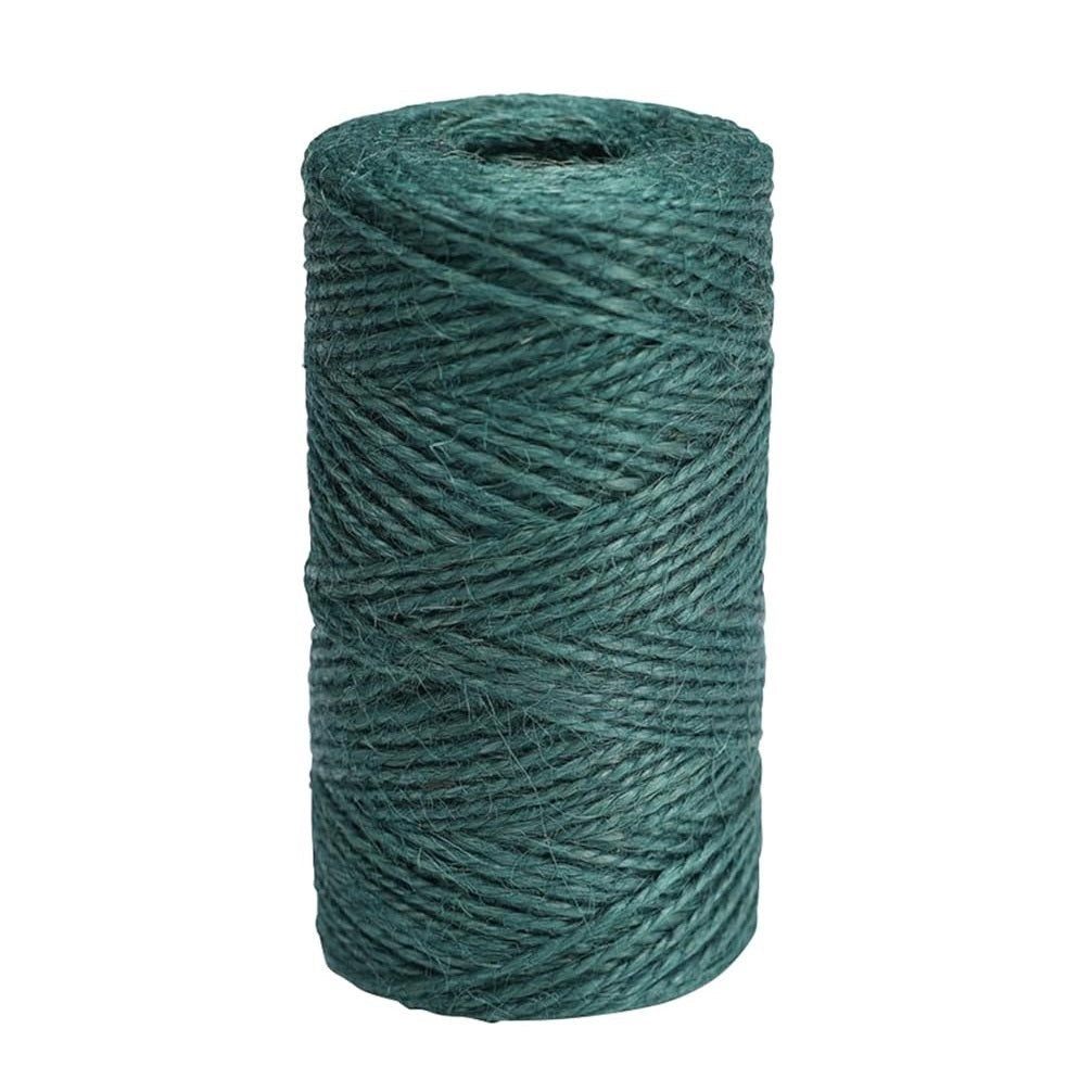 ProGarden Jute Rope Touw Green 100Mtr CY8954390 | Accessories | Durable Garden Twine | Strong Multipurpose Rope | For Gardening | DIY | Packaging and Outdoor Use | Jute Twine | Utility Rope | Plant Support Twine | Garden String