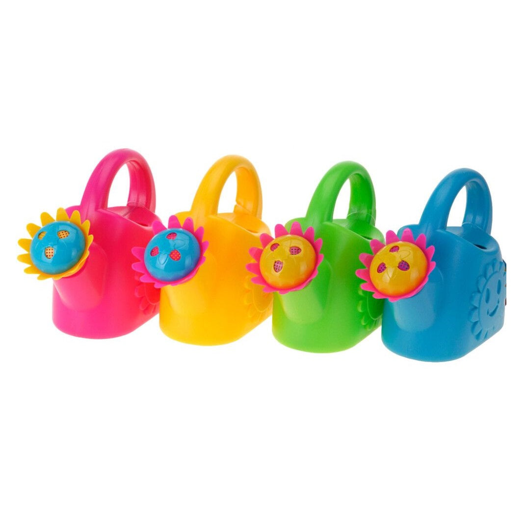 Toy Watering Can with Shower Spout Assorted Colours 1Ltr Pack of 1 SP4000040 | Garden Watering Can for Children | Plastic Watering Pot | For Outdoor Play | Gardening Fun Toy | Watering Pot | Kids Outdoor Fun