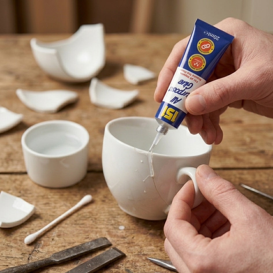 151 All Purpose Glue Clear 20ml 1511196 | Water Resistant | Extra Strong | For All Repairs Around The Home