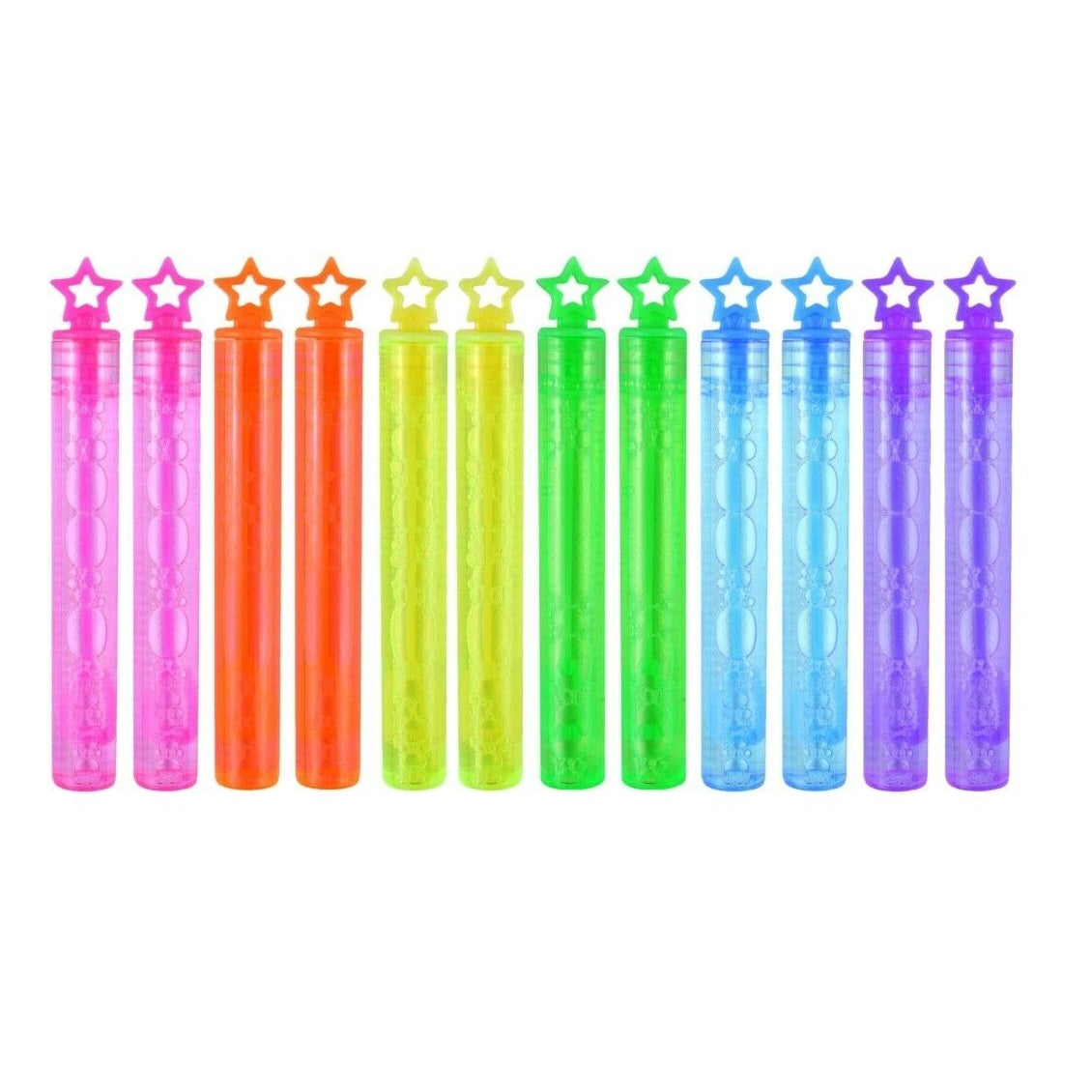 Henbrandt Bubble Magic Tube Assorted Colours 4ml Pack of 12 R50093 | 6 Neon Colours