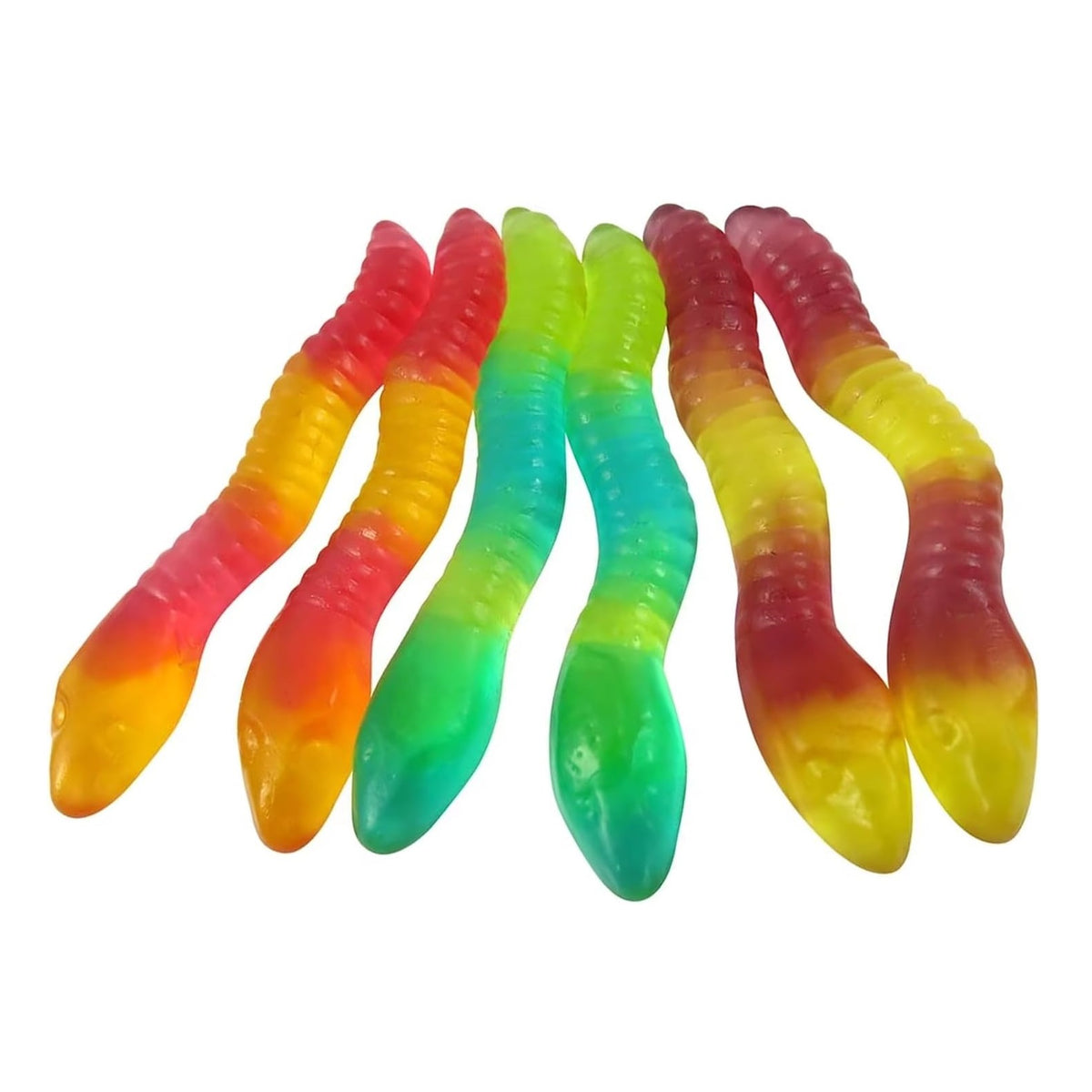 Keep It Candy Gummy Delights Fruity Worms Assorted Colours 160g 201260 | Soft Chewy Jelly Sweets | Bursting Fruit Juice Flavour | Colourful Gummy Worms Treat Bag | Fruit Flavour Gummy Shapes | Jelly Sweets | Chewy Candy | Halal Candy | Soft Candy | Sweet