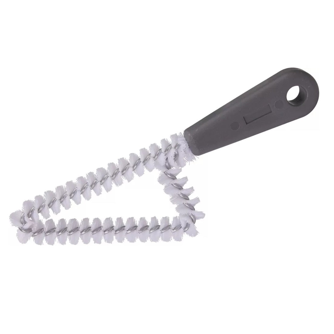 Ultra Clean Multi-Purpose Grout Brush Black and White CY5657700 | Tile Grout Cleaning Brush | Bathroom and Kitchen Scrub Brush | Narrow Cleaning Tool