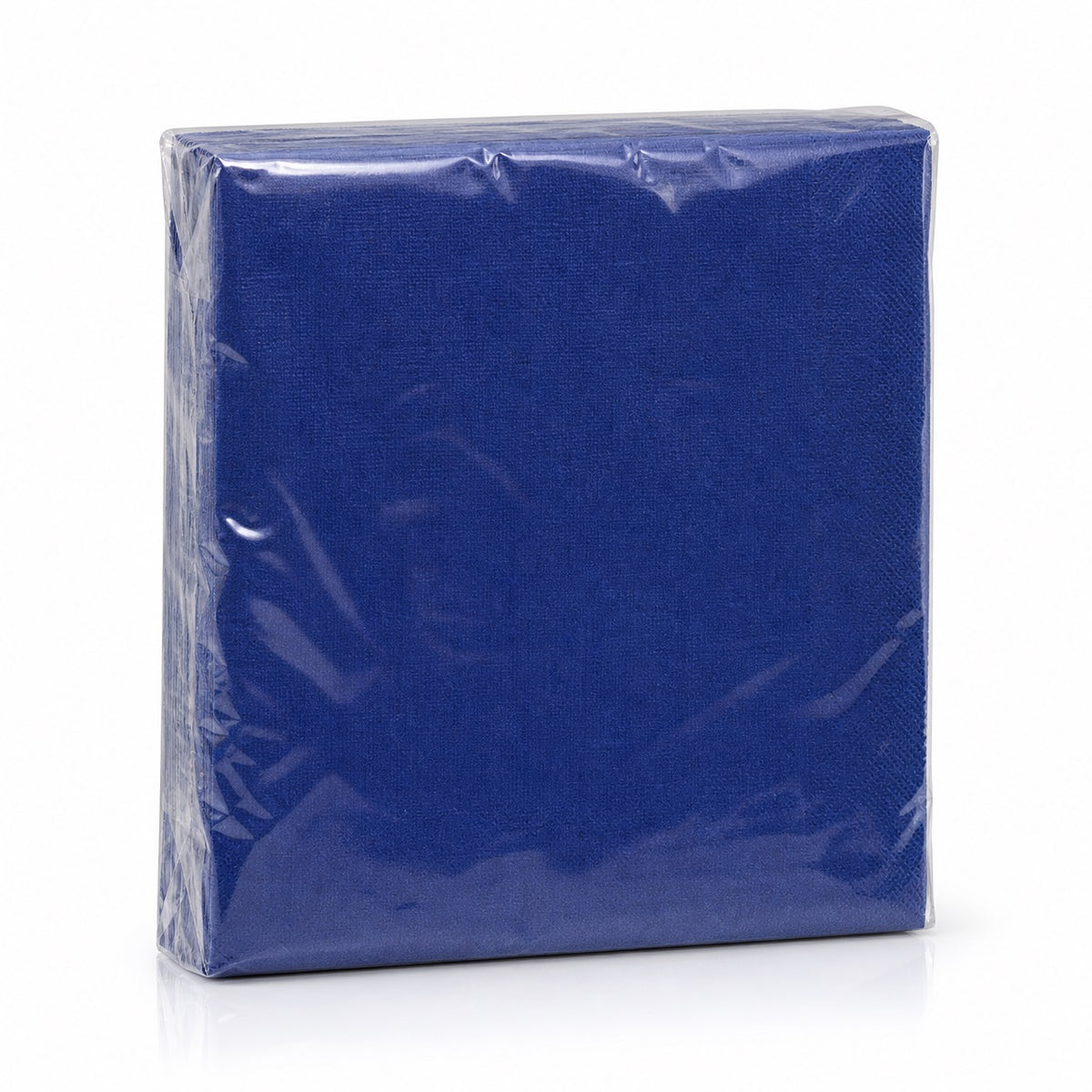 Unique 2 Ply Lunch Napkins Navy Blue Pack of 20 91052 | Disposable Paper Napkins | Soft Absorbent Table Napkins | Dining Event Catering Napkins
