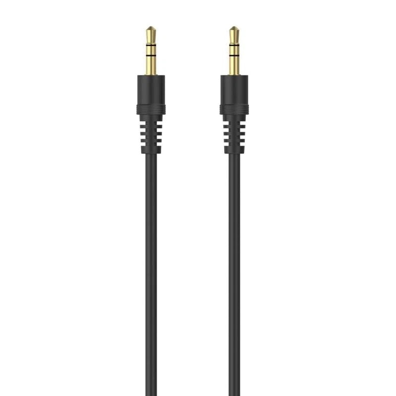 Groov-e 3.5mm Audio Cable Black 1.5Mtr GVMA081BK | Male to Male Aux | Stereo Jack Lead