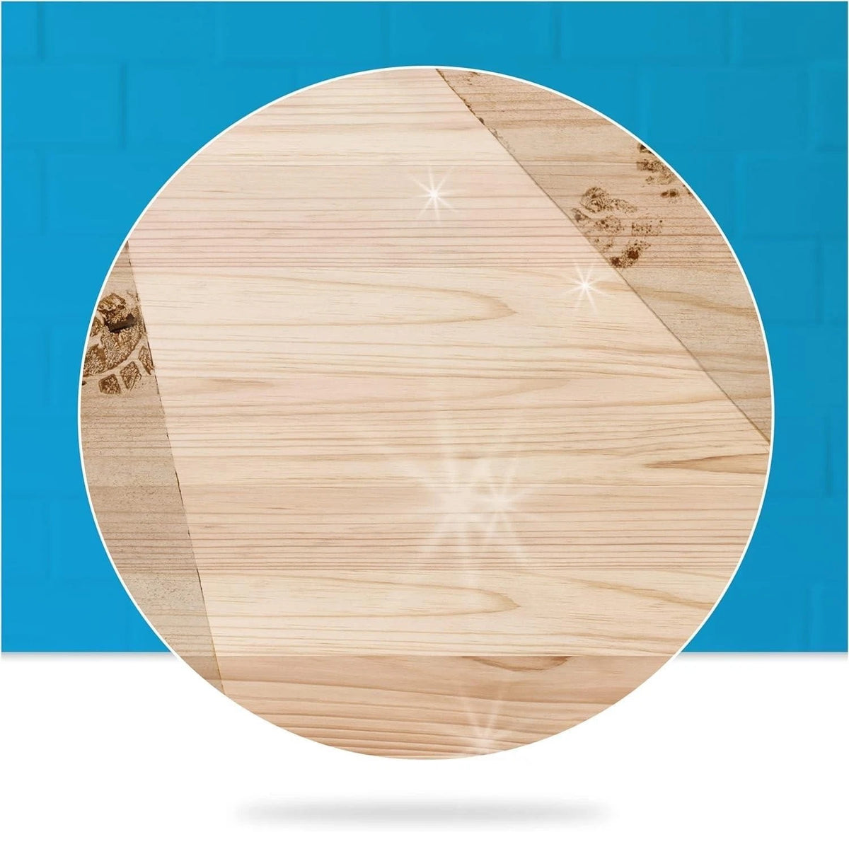 Flash All-Purpose Wood Floor Cleaner Brown 1Ltr FLA-3001 | Scented with Orange Peel Oil | Removes Grease and Dirt | Suitable For All Floors
