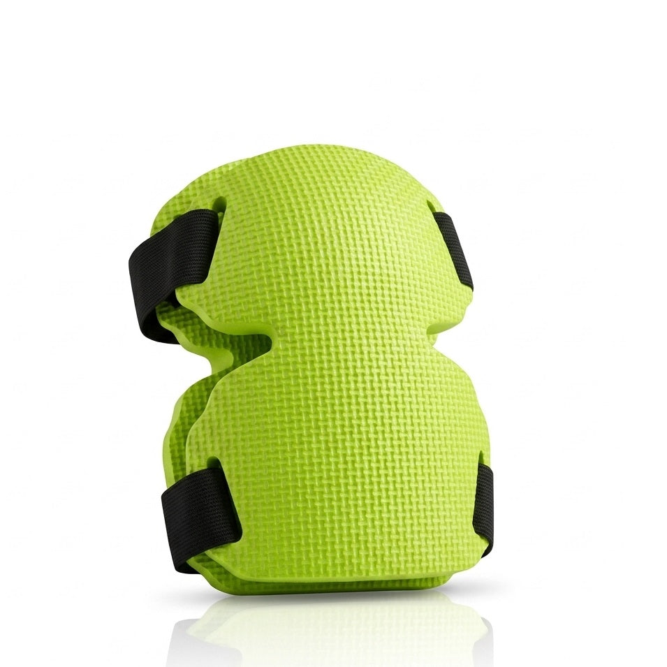 Green Blade Garden Knee Pads Lime Green 20.5cm x 13.5cm x 5.5cm KP115 | Elasticated Straps With Velcro Fastening | Arch Design | Extra Comfort and Protection | EVA Material | Waterproof