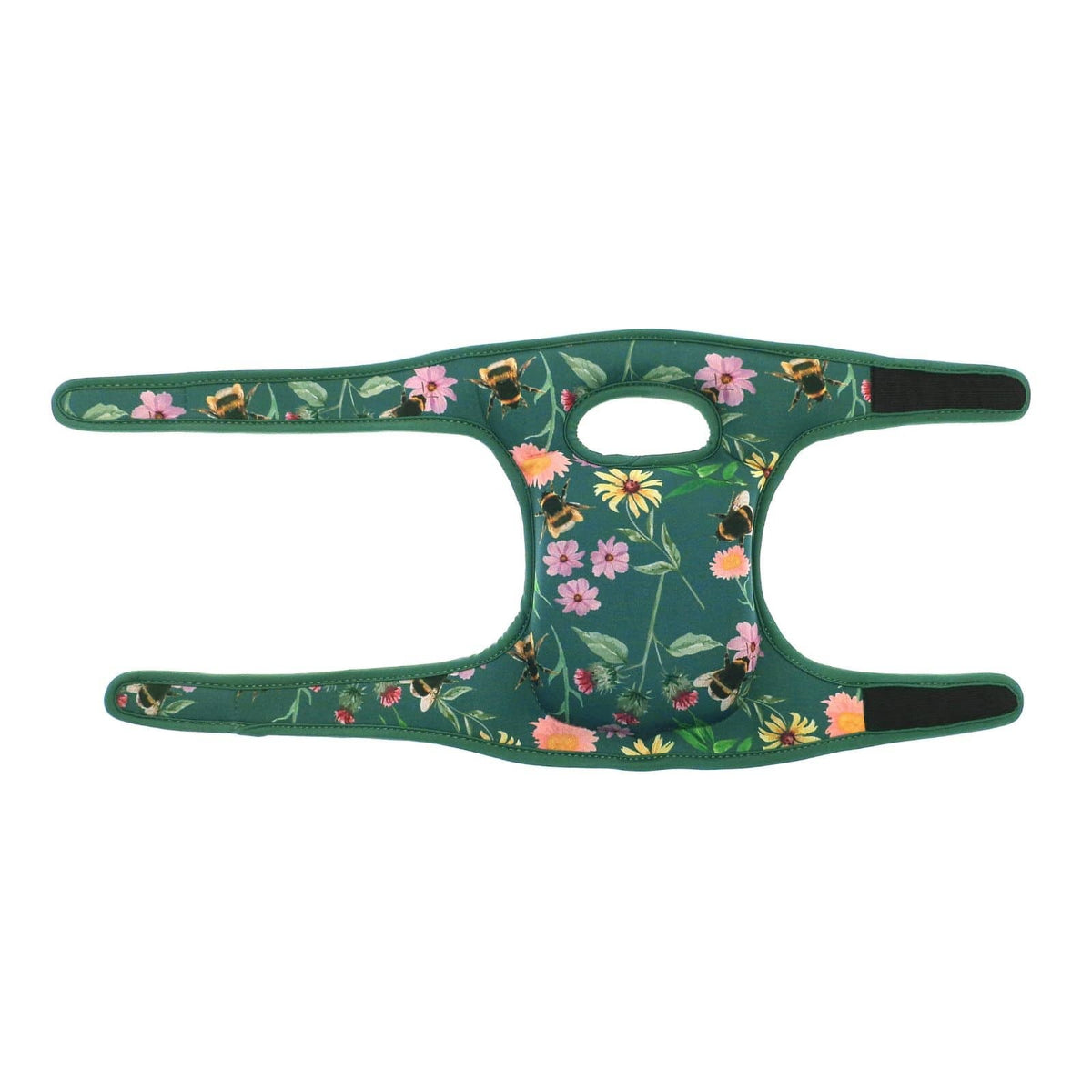 Country Club Meadow Bee Gardening Knee Pads Green OUT246272 | One Size | Cushioned Knee Pads | Adjustable Hook and Loop Straps
