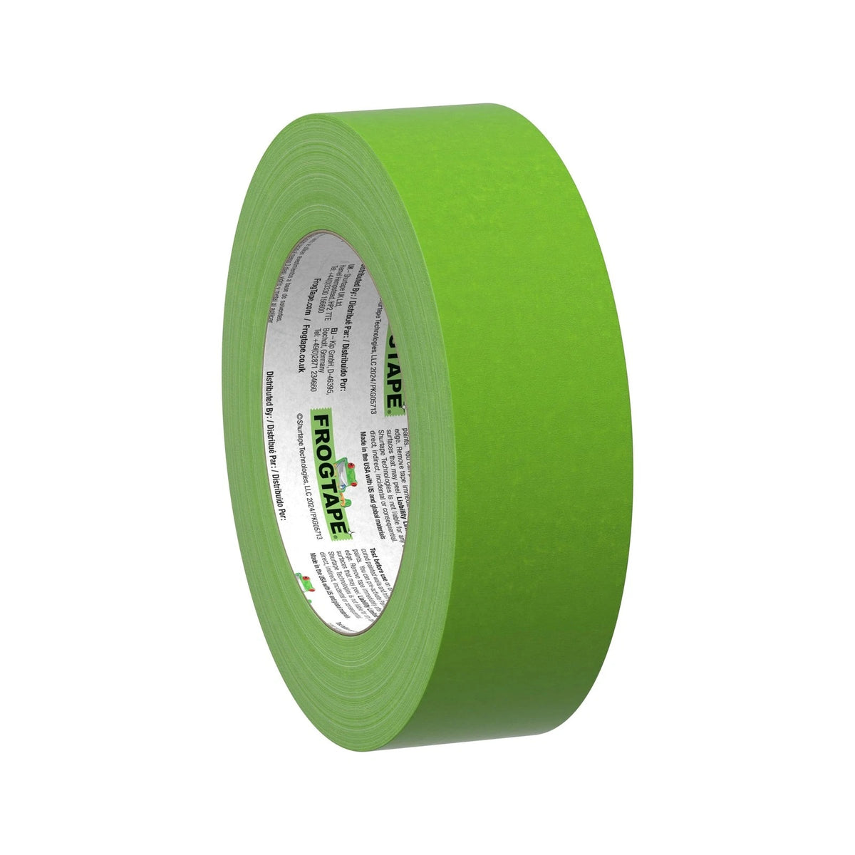 Frogtape Multi-Surface Painters Masking Tape Green 36mm x 55Mtr 105939 | Cured Painted Surfaces | Wood Trim | Glass | Metal | Keeps Paint Out | Keeps Lines Sharp | Medium Adhesion