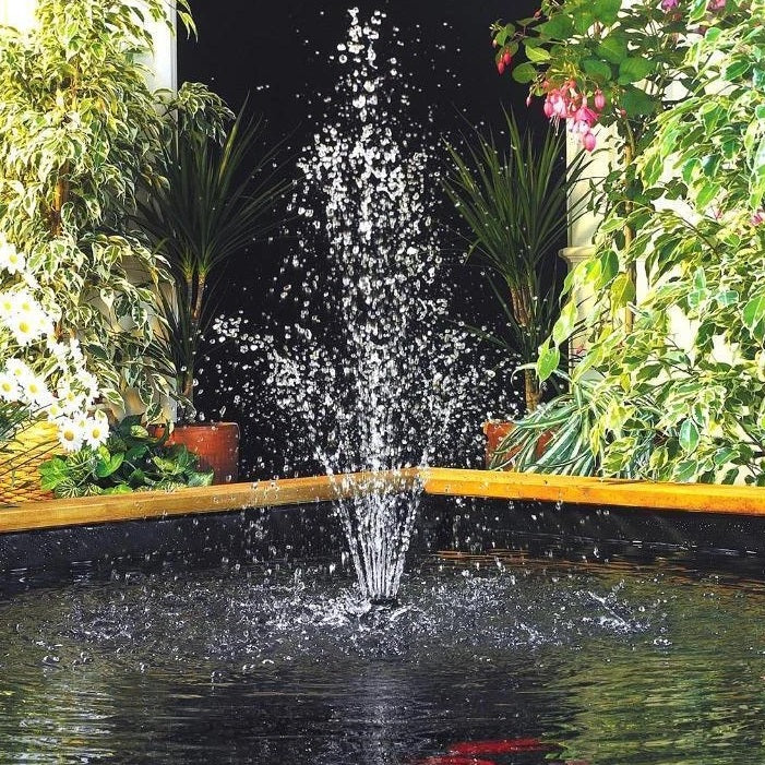Hozelock Cascade Fountain or Water Feature Pump Blue 3352B0000 | Attractive Water Features | Easy Installation | Low Maintenance | Maximum Flow 700LPH | Supplied with Complete Fittings