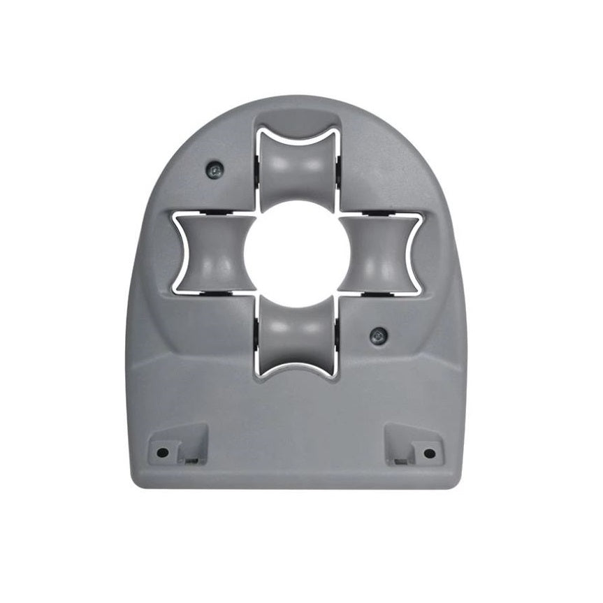 Hozelock Universal Hose Guide Grey 23920000 | Hose Pipe Direction Guide | Outdoor Hose Routing Accessory | Supplied with Complete Fittings