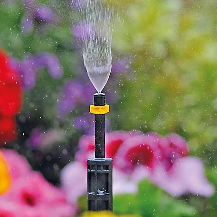 Hozelock Mist Micro Spray Jet Black Pack of 12 2797X12 | Supplied With Complete Fittings | 22 Ltr Per Hour Max | Flower Bed Sprayer | Greenhouse Mist Sprayer