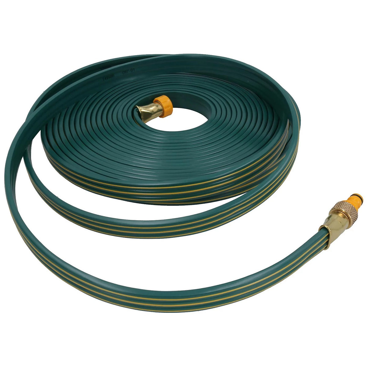 Hozelock 2-In-1 Sprinkler Soaker Hose Green 15Mtr 6756A0000 | Ideal For Lawns And Borders | Maximum Area Coverage 54 Metre Square | Supplied with Complete Fittings