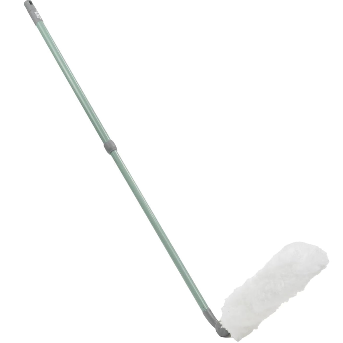 JVL Extendable Microfibre Duster Green 66cm-106cm 20-733GN | 270 Degree Rotating Multi-Angle Head | Telescopic Handle Home Dusting Tool | Suitable for High Ceilings Radiators Furniture Cleaning
