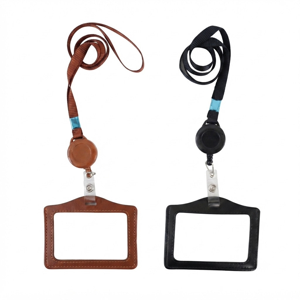 JL Supplies ID Pouch Assorted Colours 5513 | ID Badge Holder | Name Card Wallet | Secure Document Pouch