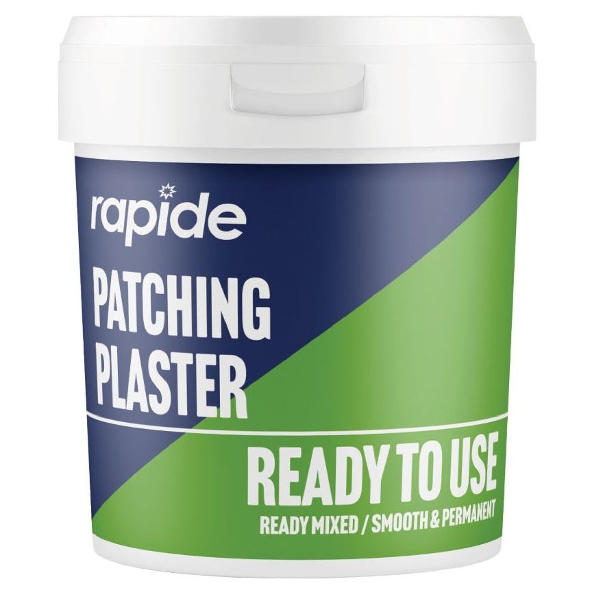 Rapide Ready to Use Patching Plaster White 470g 7159 | Smooth and Permanent | Ready Mixed | Crack Filler | Wall Repair Plaster