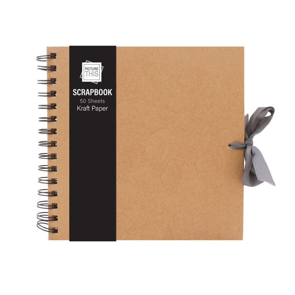 Tallon Kraft Paper Scrapbook Brown 7561 | 50 Sheets  | Arts and Crafts Paper | Creative Paper Sheets
