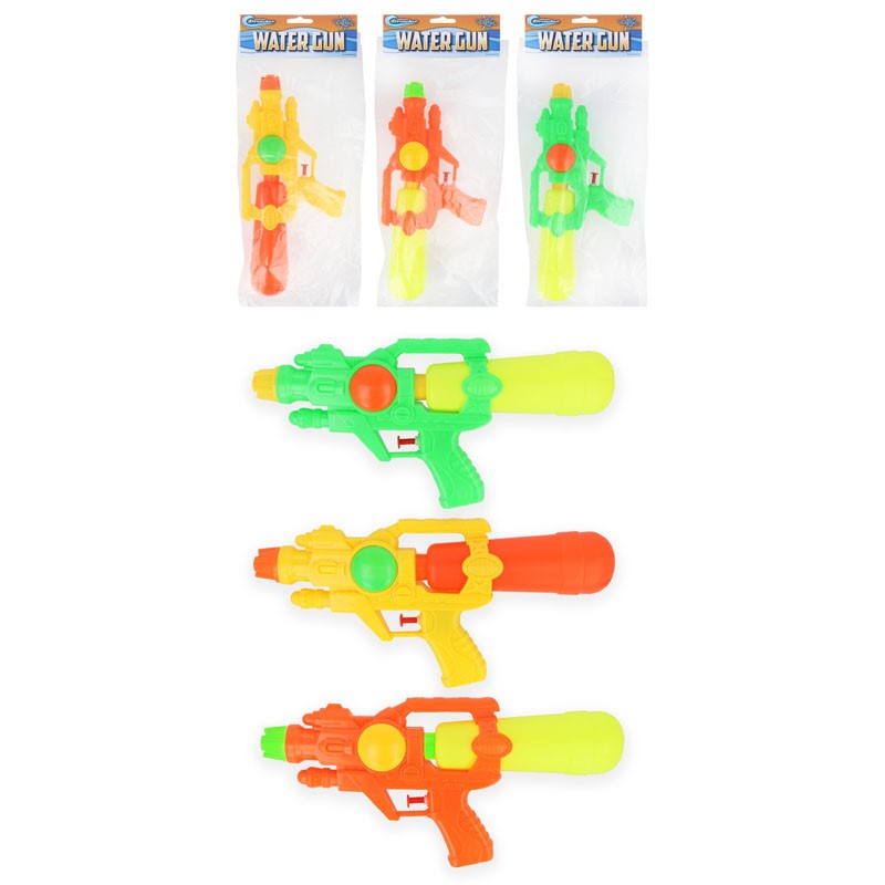 Henbrandt Water Gun Assorted 31cm R08291B | Water Blaster Toy | Fun Water Gun | Colourful Water Gun | Summer Outdoor Toy | Water Fight Gun | Water Toy
