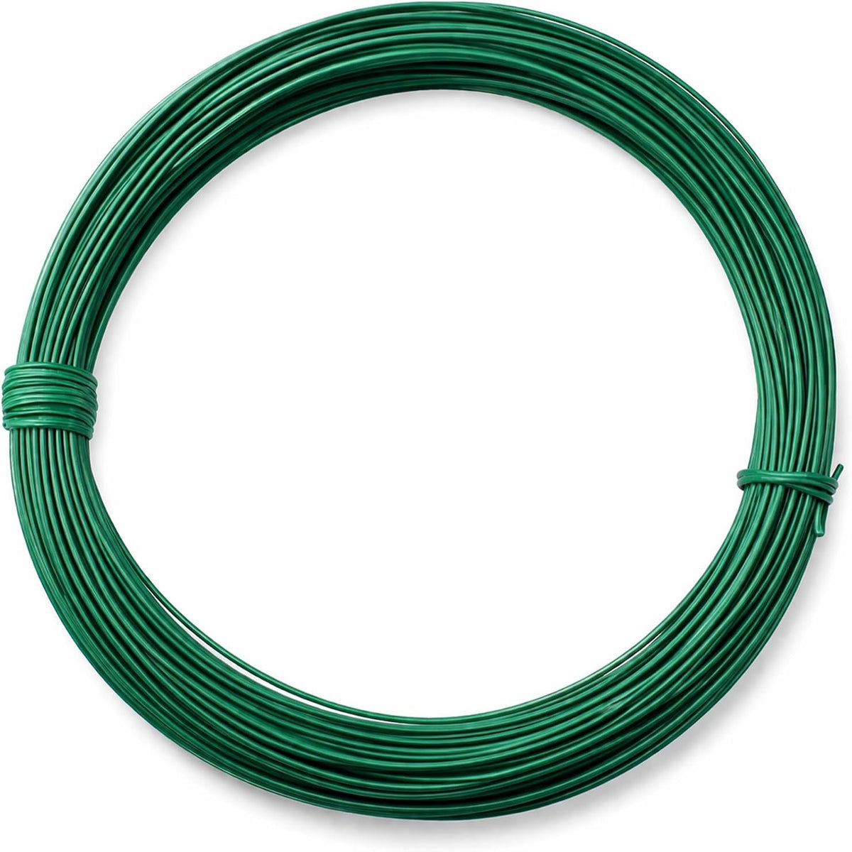 Dekton Coated Galvanised Wire Green 40Mtr x 0.75mm DTG2055 | Ideal for Tying-Fixing and Fencing | Rust and Corrosion Proof | Extra Resistance to Tension and Pressure | Easy to Cut to Any Length | Weatherproof and Reusable
