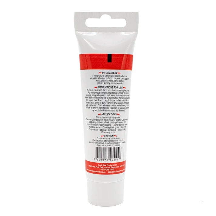 Stick X Natural Rubber Based Flexible Adhesive Tube White 75ml 54552 | Multi Purpose Bonding Adhesive | Craft and Repair Glue