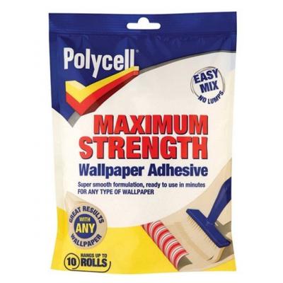 Polycell Maximum Strength Wallpaper Adhesive 195gm 5133339