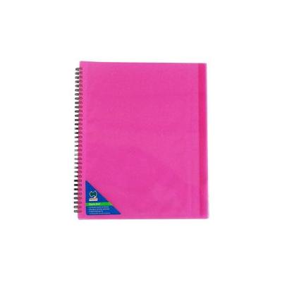 Tallon Just Stationery A4 Size Punched Plastic Presentation Wallets Transparent 50Pk 4054