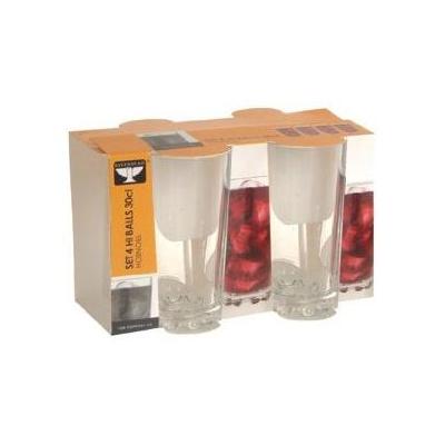 Ravenhead Hi Balls Glasses Clear 30cl Set of Four 4015