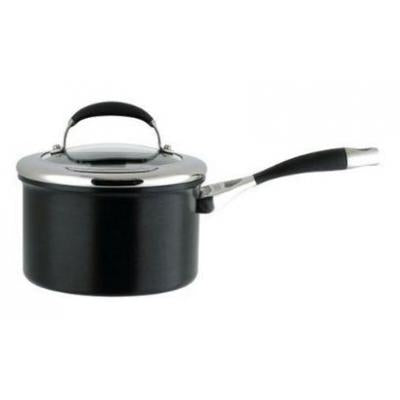 Circulon Elite Hard Anodised Saucepan With Lid Silver and Black D 18cm 2.8Ltr 80932